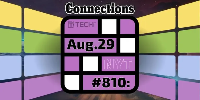 Hints and Strategies for NYT Connections – August 29