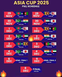 Complete Guide to the Asia Cup Schedule 2023