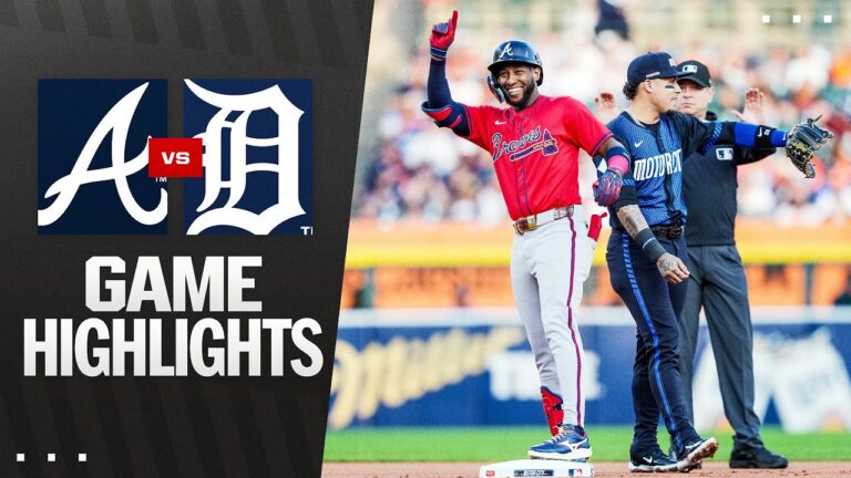 Exciting Highlights from the Braves vs Tigers Matchup