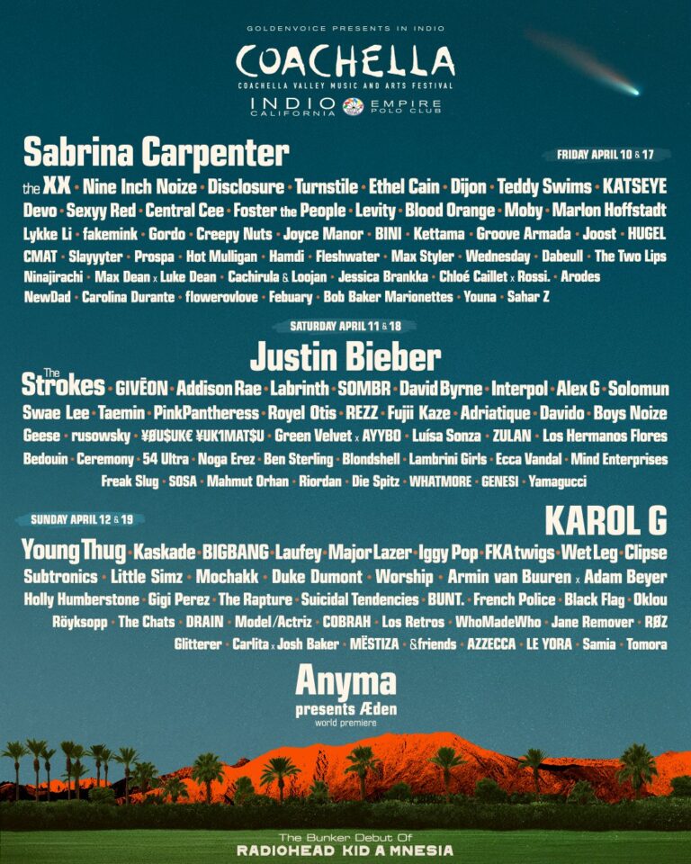 Anticipating the Coachella 2026 Lineup: Will Justin Bieber Return?
