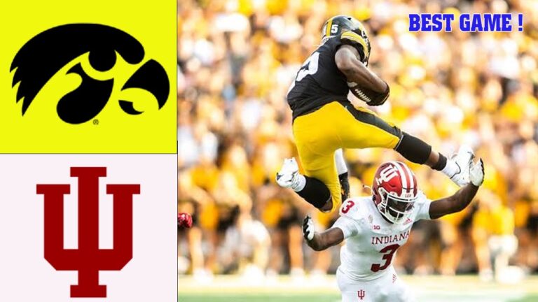 Indiana vs Iowa: A Clash of Teams in the Big Ten