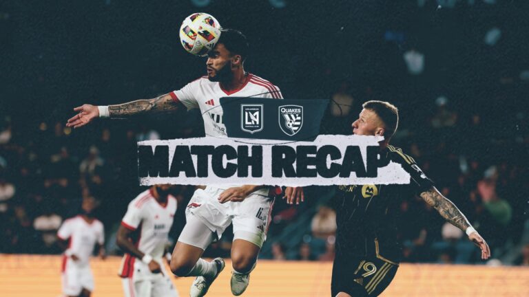 LAFC vs San Jose: Key Takeaways from the Recent Match