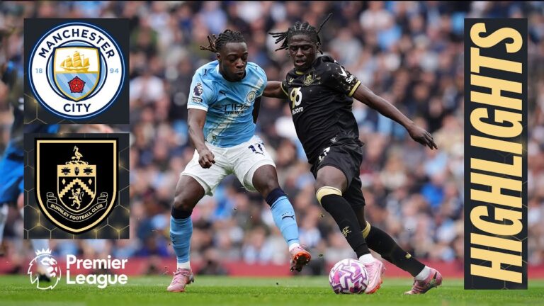 Manchester City Triumphs Over Burnley in Impressive Match