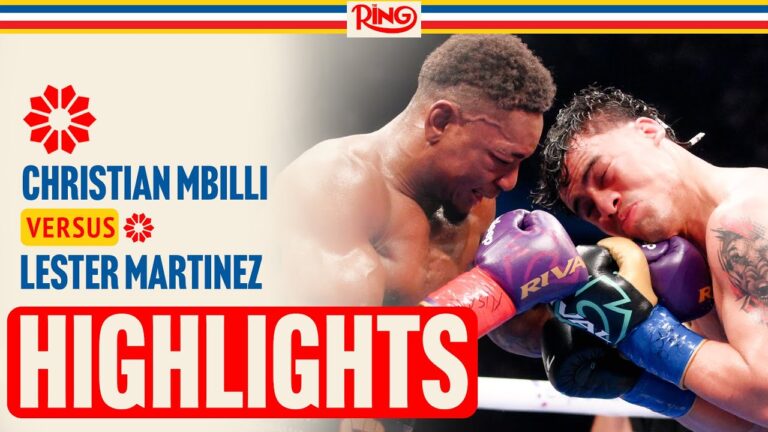 Mbilli vs Martinez: A Fight to Remember