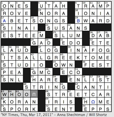 A Guide to Today’s NYT Crossword Answers