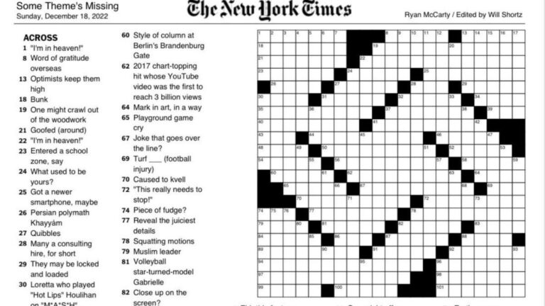 Understanding NYT Crossword Clues: Tips and Insights