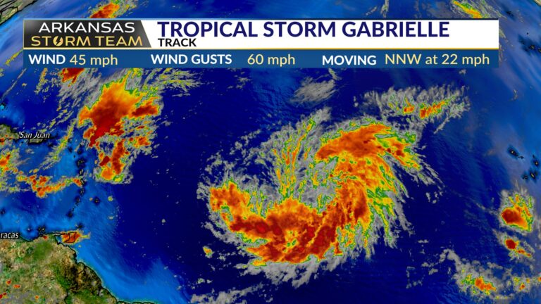 Tropical Storm Gabrielle Forecast: What to Expect