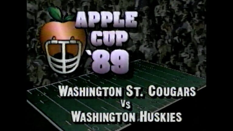 The Intense Rivalry: Washington vs Washington State Football