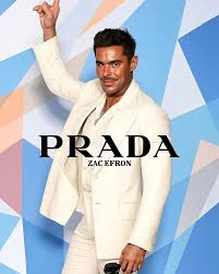 Zac Efron Shines in the Latest Prada Collection