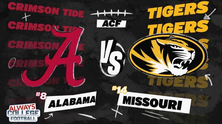 Alabama vs Missouri: A Key SEC Matchup in 2023