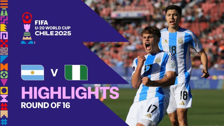 Argentina U-20 vs Nigeria U-20: Highlights and Key Moments