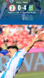 Argentina vs Nigeria Sub 20: A Clash of Football Futures