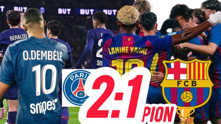 Barca vs PSG: A Thrilling Encounter on the Football Field