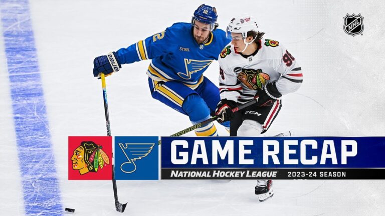 Blackhawks vs Blues: A Thrilling NHL Rivalry
