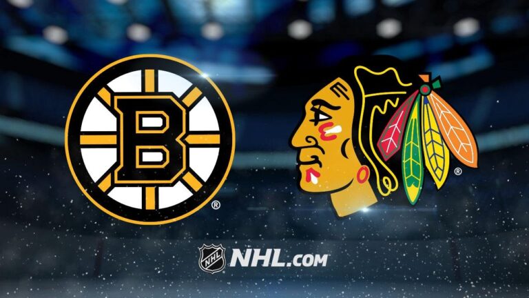Blackhawks vs Bruins: A Classic NHL Rivalry Returns