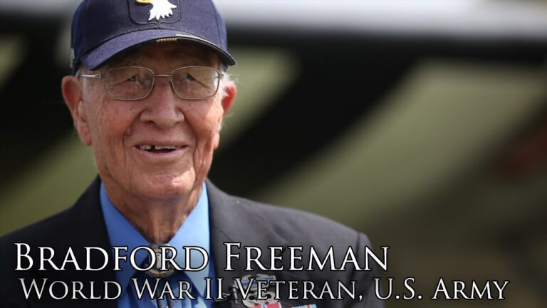 Honoring Bradford Freeman: The Legacy of a WWII Hero