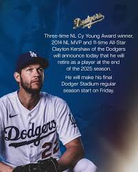 The Anticipation of Clayton Kershaw’s Retirement
