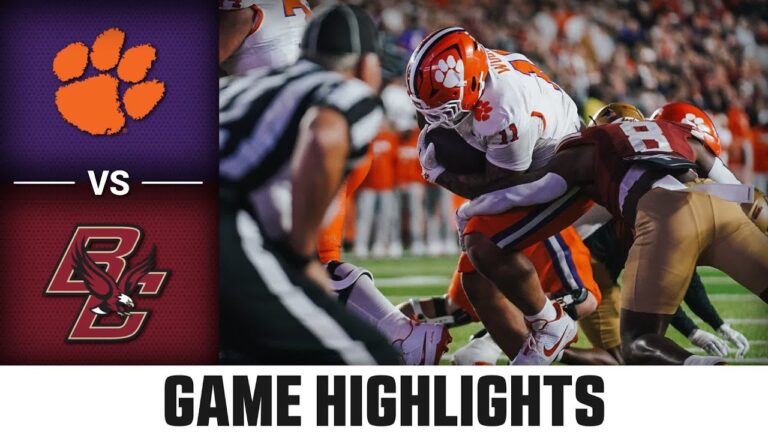 Clemson vs Boston College: A Fierce College Football Rivalry