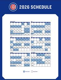 Explore the Chicago Cubs Schedule for the 2023 Season
