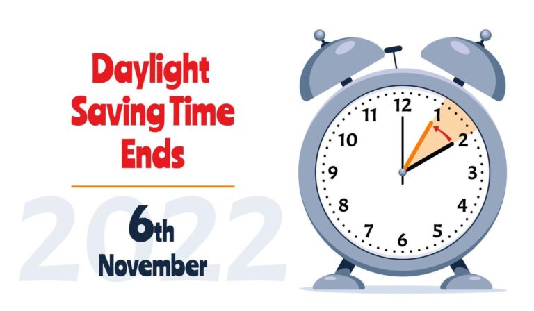 Daylight Savings Time Ends: Impact and Preparations