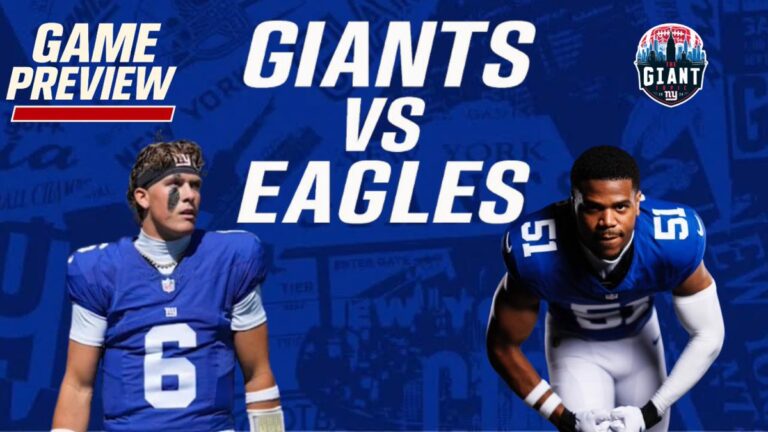 Giants vs Eagles: The NFL Rivalry Heats Up