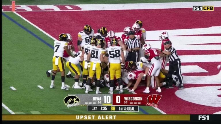 The Iowa vs Wisconsin Football Rivalry: A Clash of Titans