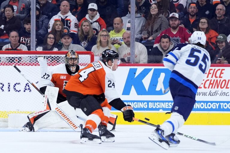 Jets vs Flyers: A Highlight from the NHL Season