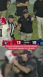 The Importance of Kirby Smart’s Timeout Decisions in College Football
