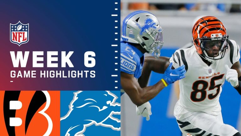 Lions vs Bengals: A Thrilling NFL Showdown