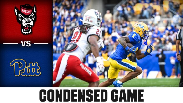 A Look at the NC State vs Pittsburgh College Football Rivalry