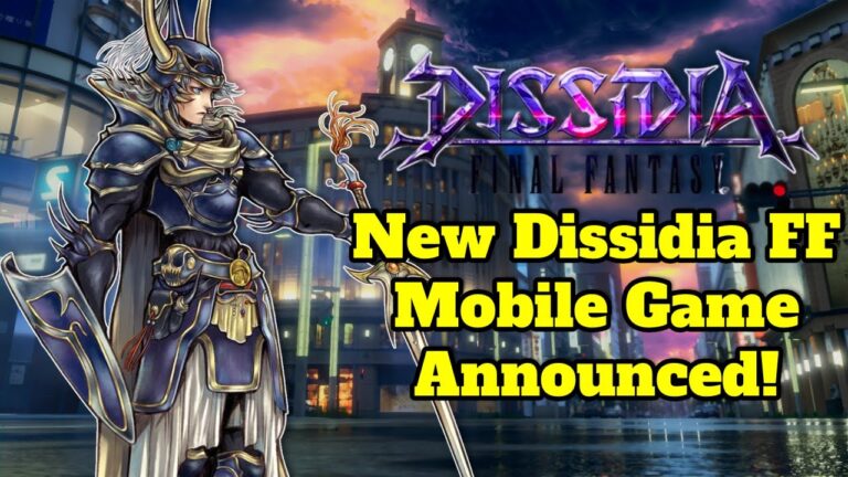 Exciting Developments in the New Dissidia Final Fantasy Game