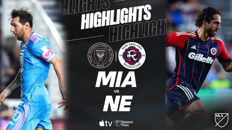 New England Revolution Faces Off Against Inter Miami