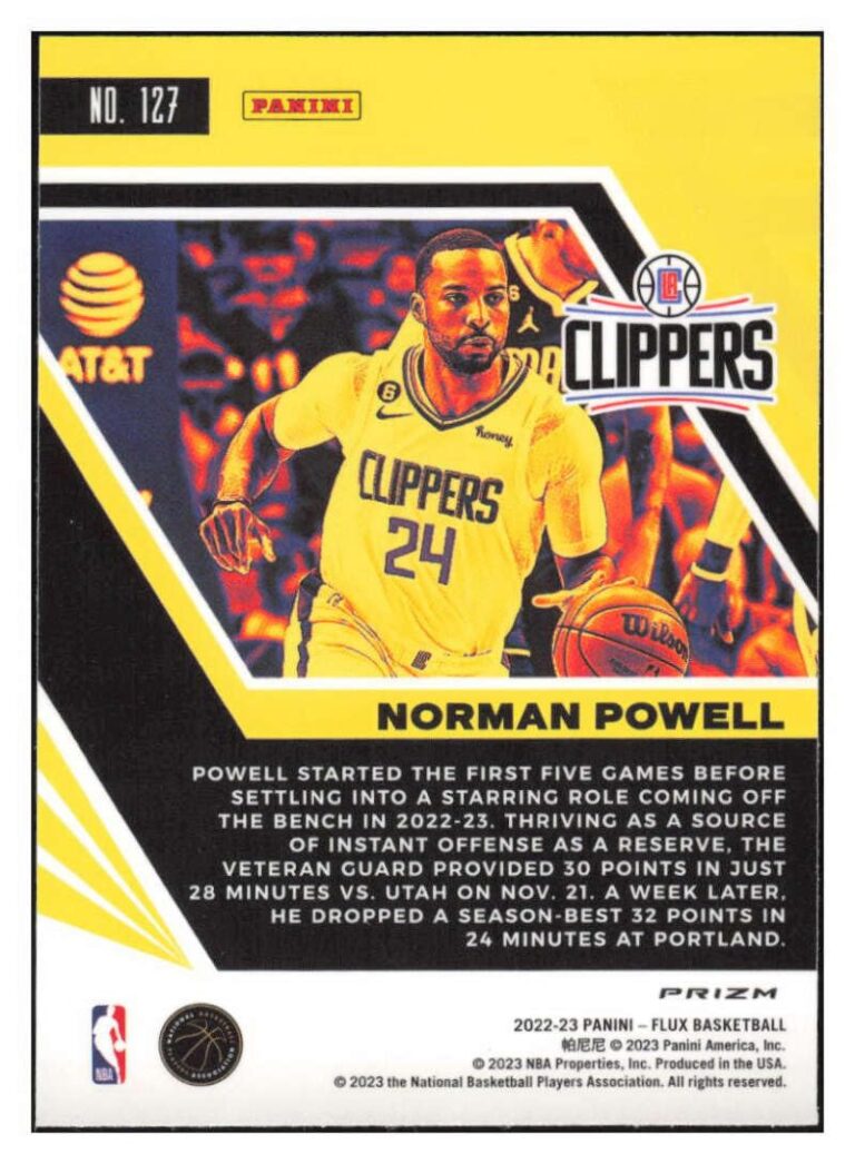 Norman Powell: Performance and Impact in the NBA