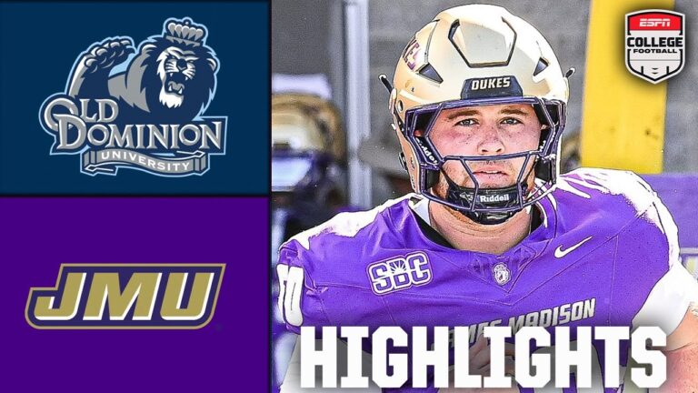 Old Dominion vs James Madison: A Rivalry in College Football