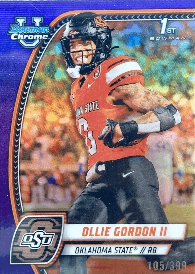 Ollie Gordon II: A Breakout Talent in College Football
