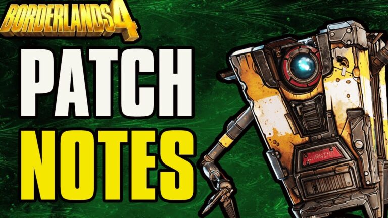 Borderlands 4 Patch Notes: Latest Updates and Changes