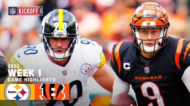 Pittsburgh Steelers vs Bengals: A Rivalry Renewed