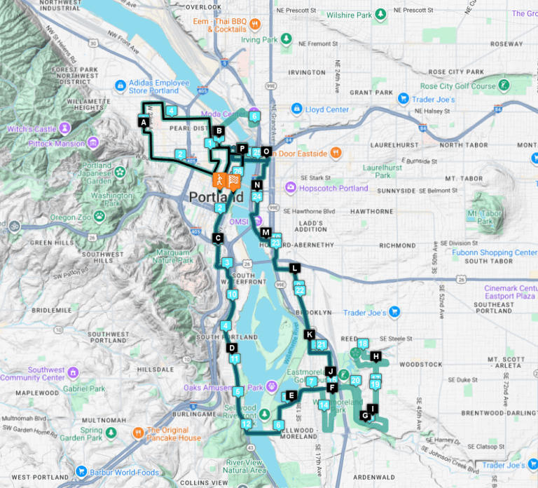 Discover the Portland Marathon Route: A Scenic Journey