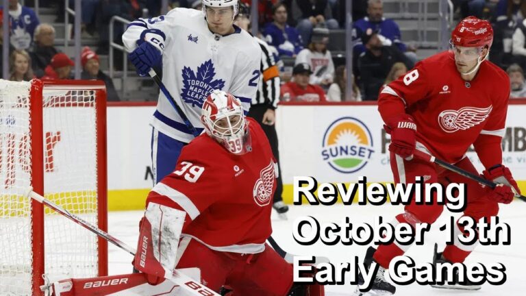 The Historic Rivalry: Red Wings vs Maple Leafs