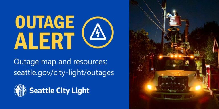 Current Status of Seattle City Light Outages