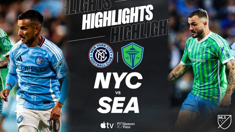 Seattle Sounders Face Off Against NYC FC in Thrilling Match