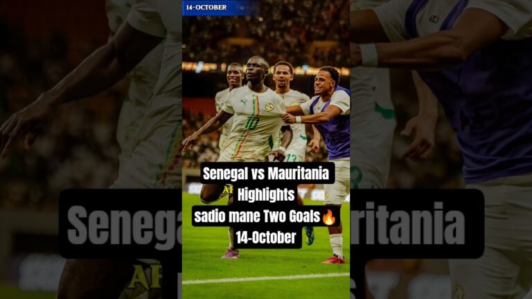 Senegal vs Mauritania: A Football Rivalry Intensified