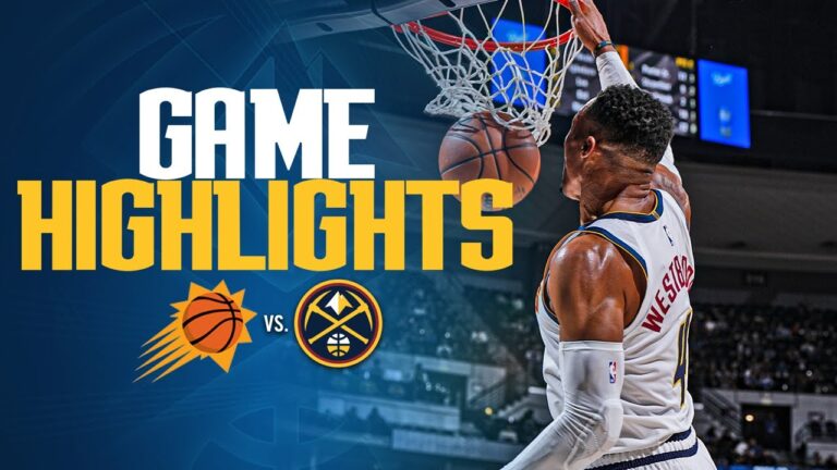 Suns vs Nuggets: A Thrilling NBA Playoff Showdown