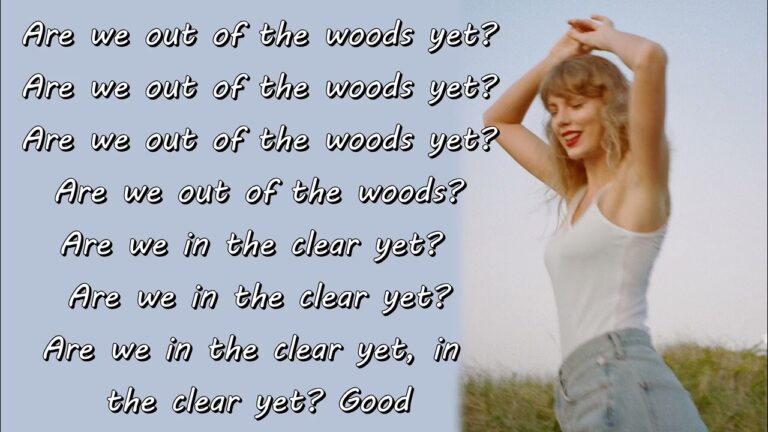 Exploring the Depth of Taylor Swift’s Woods Lyrics