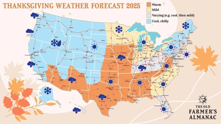 Thanksgiving Weather Forecast: What to Expect in 2025