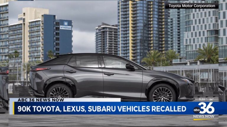 Important Update on Toyota Lexus Subaru Recall