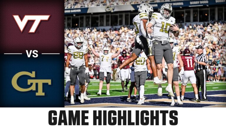 Virginia Tech vs Georgia Tech: A Historic Rivalry in College Football