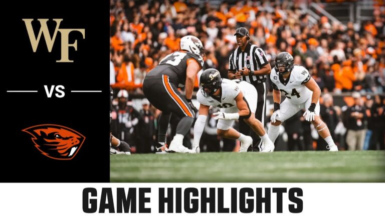 Wake Forest vs Oregon State: What to Expect in 2023