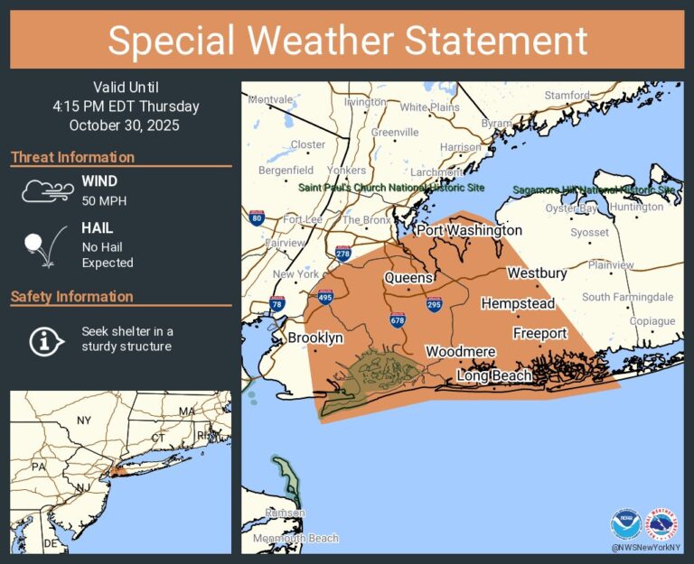 Current Weather Conditions and Forecasts for New York City