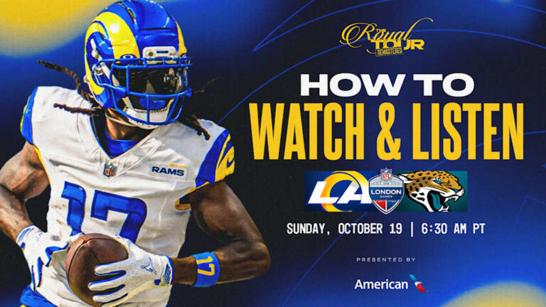 Where to Watch the Los Angeles Rams vs Jacksonville Jaguars: Game Day Guide